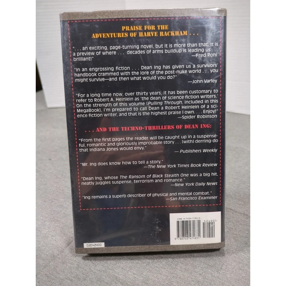 The Rackham Files Dean Ing Inside Job Vital Signs Pilling‎ Through 2004 Baen HC